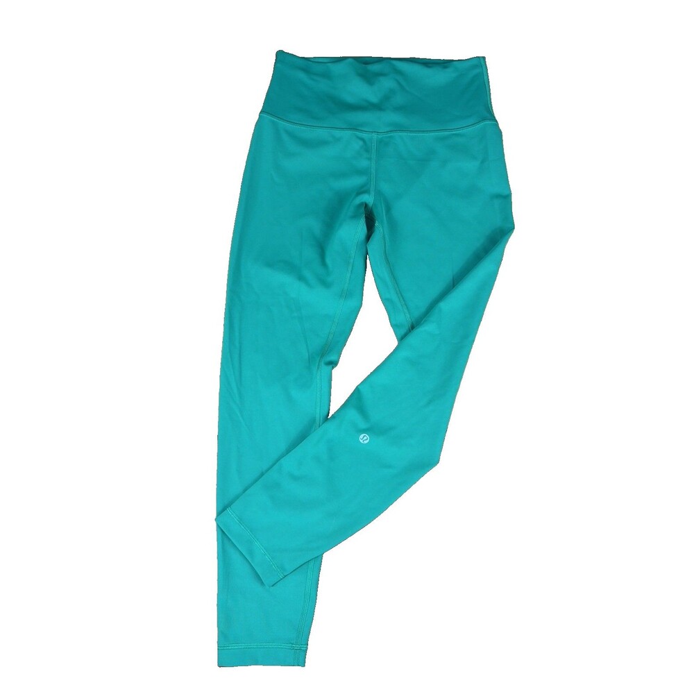 Lululemon Wunder Train High-Rise Tight 25 Kelly Green Leggings Size 8 LW5CQDS